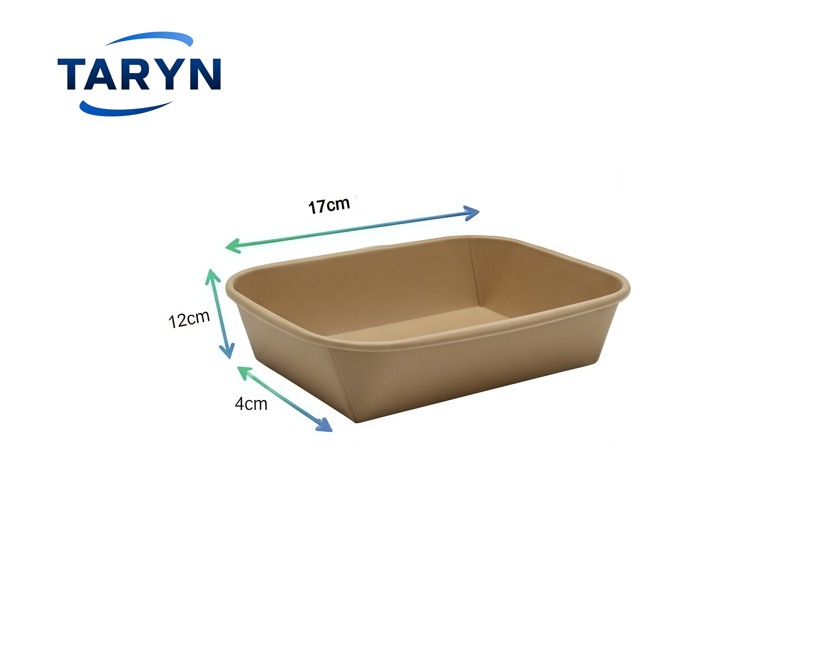 550ml Square Paper Bowl