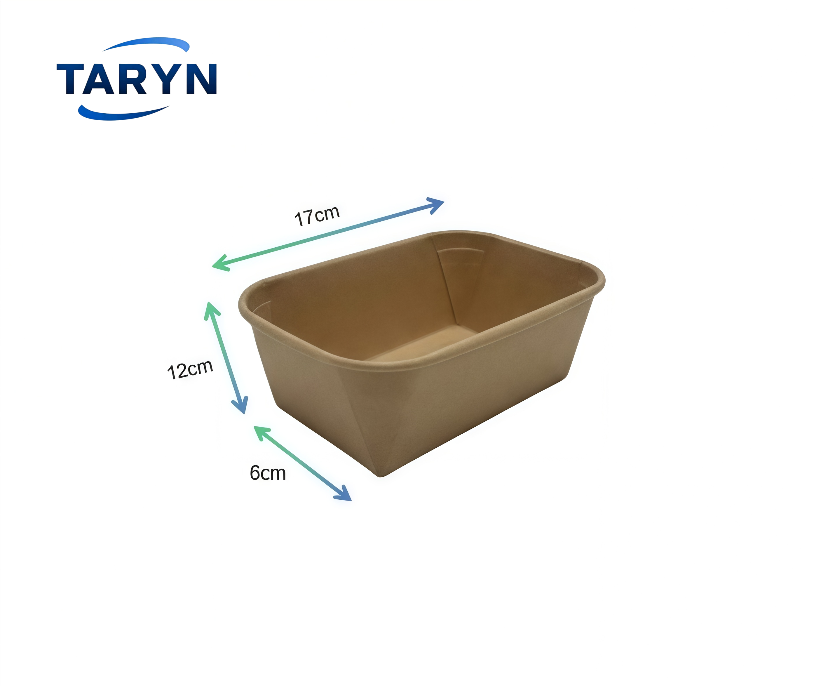 750ml Square Paper Bowl